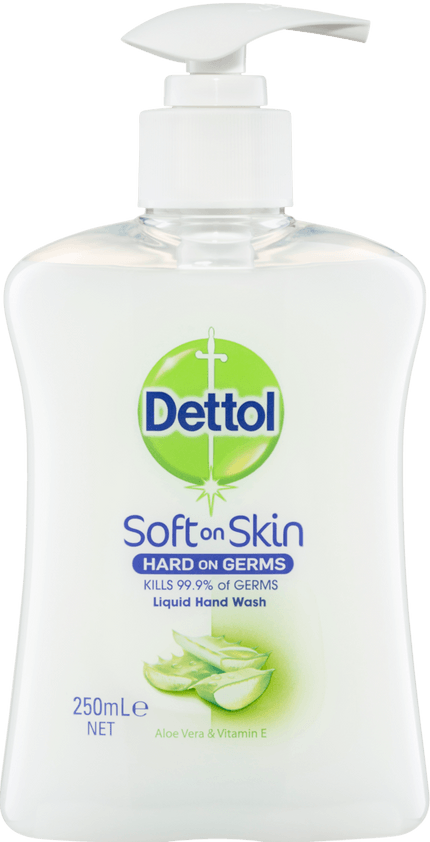 Dettol Liquid Hand Wash Aloe Vera and Vitamin E 250mL