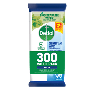 Dettol Antibacterial Disinfectant Wipes Fresh