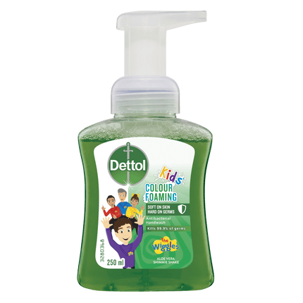 Dettol Kids Colour Foaming Hand Wash Aloe Vera