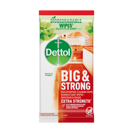 Dettol Big & Strong Kitchen Wipes