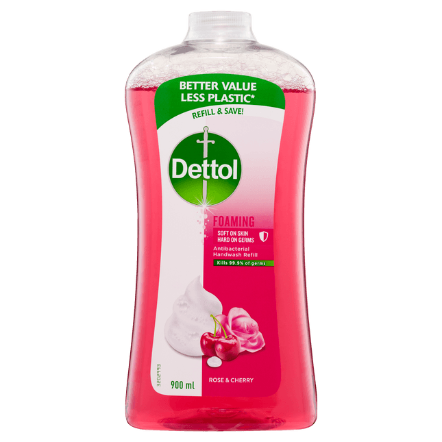 Dettol Foam Hand Wash Rose Cherry In Blossom Ml Dettol Au